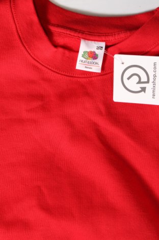 Ανδρική μπλούζα Fruit Of The Loom, Μέγεθος XXL, Χρώμα Κόκκινο, Τιμή 6,46 €