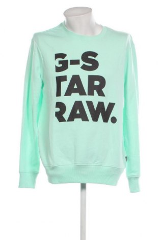 Ανδρική μπλούζα G-Star Raw, Μέγεθος L, Χρώμα Πράσινο, Τιμή 75,26 €