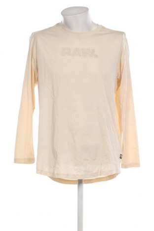Мъжка блуза G-Star Raw, Размер L, Цвят Екрю, Цена 131,40 лв.