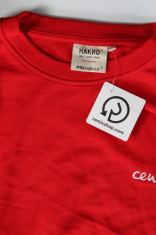 Herren Shirt Hakro, Größe L, Farbe Rot, Preis 6,49 €