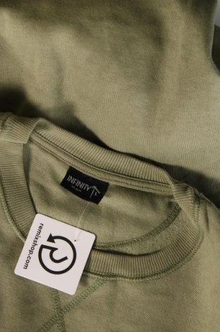 Ανδρική μπλούζα Infinity, Μέγεθος L, Χρώμα Πράσινο, Τιμή 5,88 €