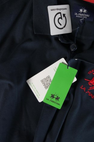 Ανδρική μπλούζα La Martina, Μέγεθος L, Χρώμα Μπλέ, Τιμή 67,73 €