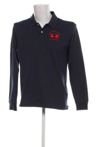 Herren Shirt La Martina, Größe L, Farbe Blau, Preis € 60,21