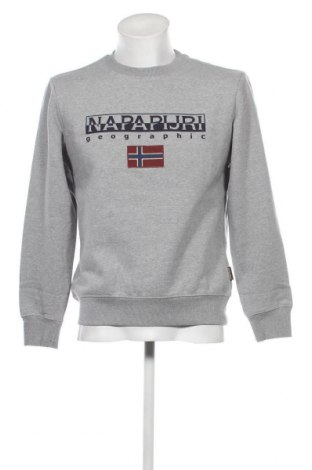 Herren Shirt Napapijri, Größe M, Farbe Grau, Preis € 56,45