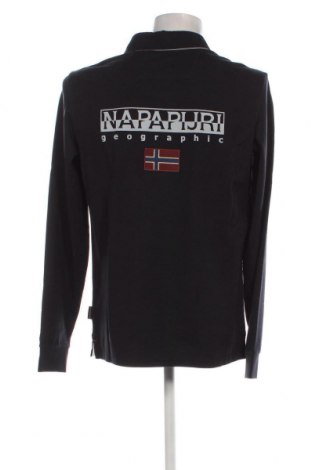 Мъжка блуза Napapijri, Размер XL, Цвят Черен, Цена 131,40 лв.