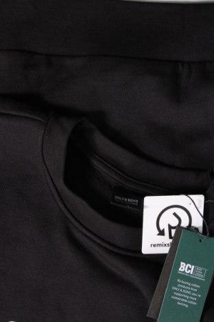 Ανδρική μπλούζα Only & Sons, Μέγεθος L, Χρώμα Μαύρο, Τιμή 15,98 €