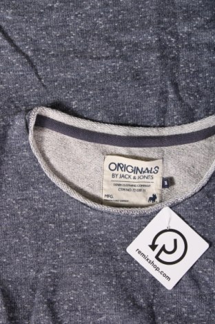 Ανδρική μπλούζα Originals By Jack & Jones, Μέγεθος M, Χρώμα Μπλέ, Τιμή 4,95 €
