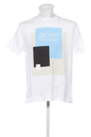 Ανδρική μπλούζα Tom Tailor, Μέγεθος L, Χρώμα Λευκό, Τιμή 19,18 €