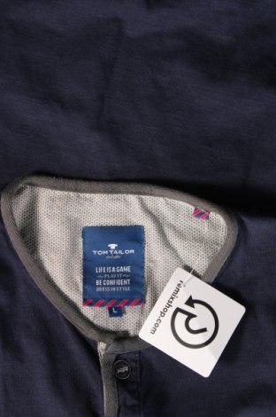 Ανδρική μπλούζα Tom Tailor, Μέγεθος L, Χρώμα Μπλέ, Τιμή 13,81 €