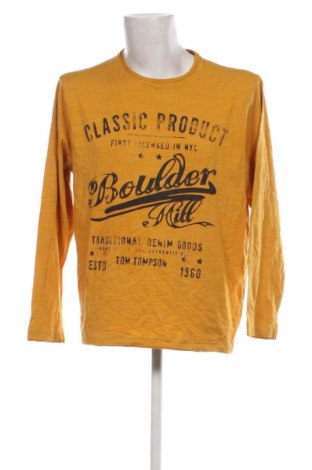 Ανδρική μπλούζα Tom Tompson, Μέγεθος XXL, Χρώμα Κίτρινο, Τιμή 4,70 €
