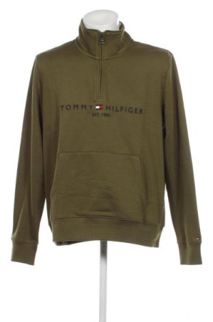 Ανδρική μπλούζα Tommy Hilfiger, Μέγεθος XL, Χρώμα Πράσινο, Τιμή 54,33 €