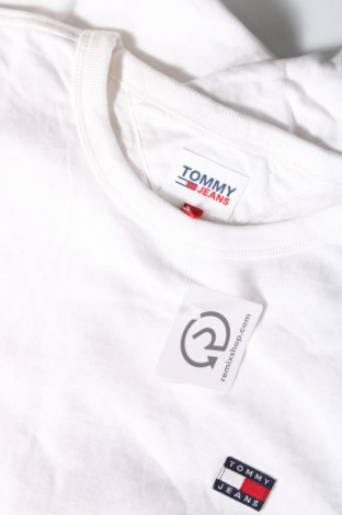 Bluză de bărbați Tommy Jeans, Mărime L, Culoare Alb, Preț 284,21 Lei