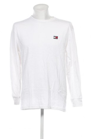 Herren Shirt Tommy Jeans, Größe L, Farbe Weiß, Preis 47,32 €