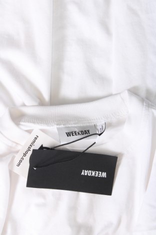 Ανδρική μπλούζα Weekday, Μέγεθος XS, Χρώμα Λευκό, Τιμή 9,28 €