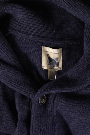Jachetă tricotată de bărbați, Mărime M, Culoare Albastru, Preț 56,28 Lei