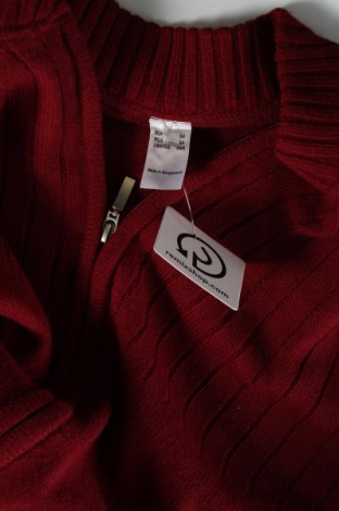 Jachetă tricotată de bărbați, Mărime XL, Culoare Roșu, Preț 42,93 Lei
