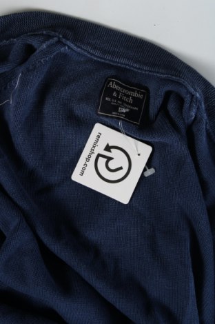 Jachetă tricotată de bărbați Abercrombie & Fitch, Mărime M, Culoare Albastru, Preț 163,16 Lei