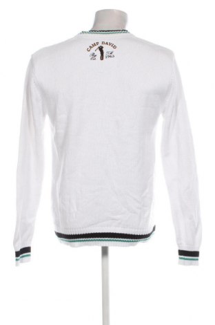 Ανδρικό πουλόβερ Camp David, Μέγεθος L, Χρώμα Λευκό, Τιμή 36,43 €