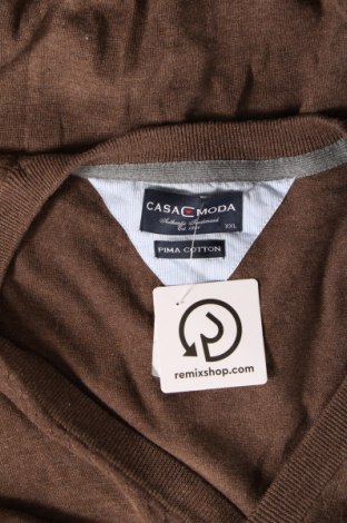 Jachetă tricotată de bărbați Casa Moda, Mărime XXL, Culoare Maro, Preț 163,16 Lei