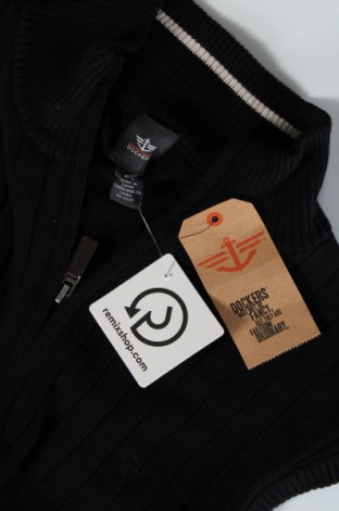Jachetă tricotată de bărbați Dockers, Mărime M, Culoare Negru, Preț 207,24 Lei