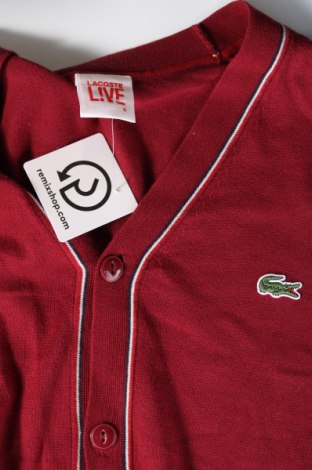 Jachetă tricotată de bărbați Lacoste, Mărime M, Culoare Roșu, Preț 142,11 Lei