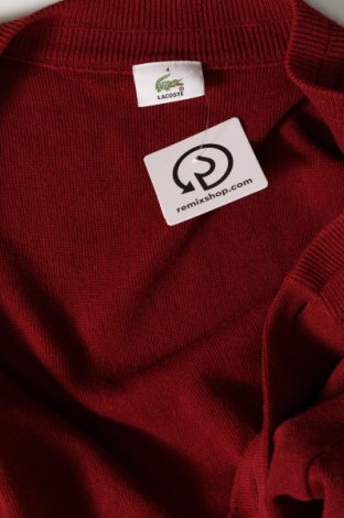 Jachetă tricotată de bărbați Lacoste, Mărime M, Culoare Roșu, Preț 171,40 Lei