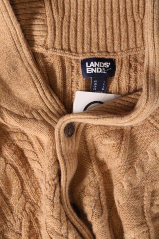 Herren Strickjacke Land's End, Größe L, Farbe Braun, Preis € 19,71