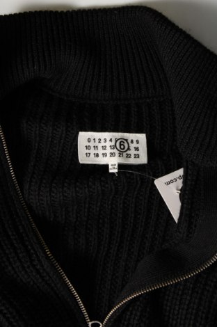 Jachetă tricotată de bărbați MM6 Maison Martin Margiela, Mărime L, Culoare Negru, Preț 2.390,00 Lei
