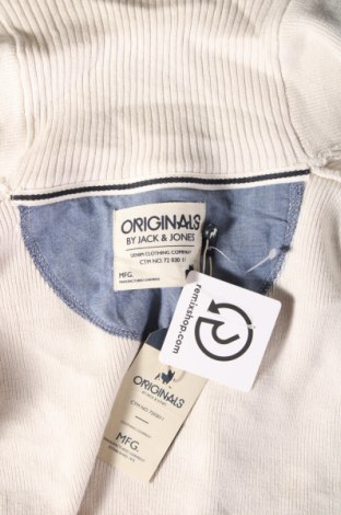 Męski kardigan Originals By Jack & Jones, Rozmiar S, Kolor Beżowy, Cena 86,20 zł