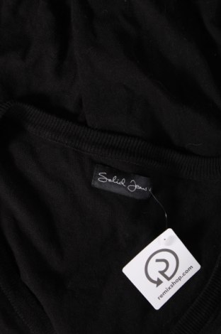Jachetă tricotată de bărbați Solid Jeans, Mărime L, Culoare Negru, Preț 46,06 Lei