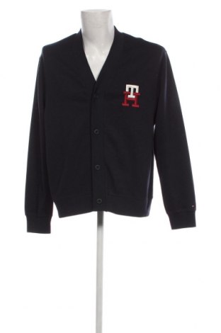 Jachetă tricotată de bărbați Tommy Hilfiger, Mărime M, Culoare Albastru, Preț 322,70 Lei