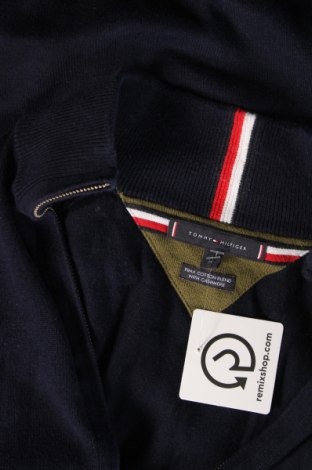 Jachetă tricotată de bărbați Tommy Hilfiger, Mărime M, Culoare Albastru, Preț 717,11 Lei