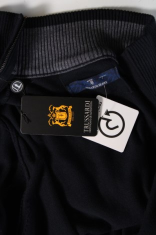 Ανδρική ζακέτα Trussardi Jeans, Μέγεθος L, Χρώμα Μπλέ, Τιμή 59,48 €