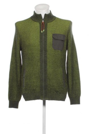 Jachetă tricotată de bărbați Walbusch, Mărime L, Culoare Verde, Preț 183,56 Lei
