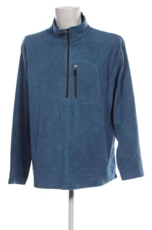Ανδρική μπλούζα fleece, Μέγεθος XXL, Χρώμα Μπλέ, Τιμή 8,54 €