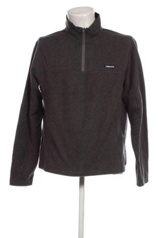 Ανδρική μπλούζα fleece Lands' End, Μέγεθος L, Χρώμα Γκρί, Τιμή 5,41 €