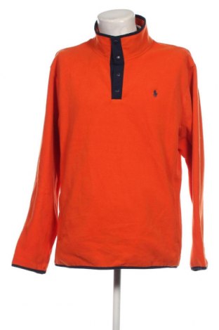 Мъжка поларена блуза Polo By Ralph Lauren, Размер XL, Цвят Оранжев, Цена 48,00 лв.