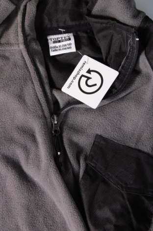 Ανδρική μπλούζα fleece Top Tex, Μέγεθος XL, Χρώμα Γκρί, Τιμή 7,12 €