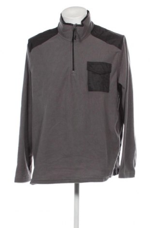 Ανδρική μπλούζα fleece Top Tex, Μέγεθος XL, Χρώμα Γκρί, Τιμή 7,83 €