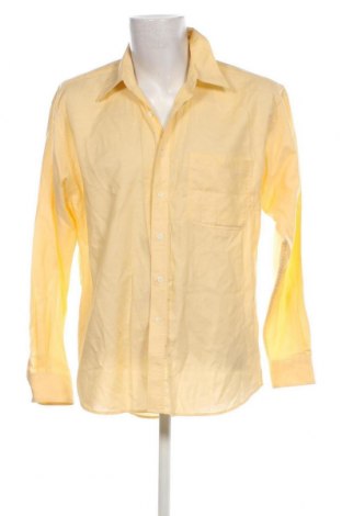 Ανδρικό πουκάμισο, Μέγεθος L, Χρώμα Κίτρινο, Τιμή 7,18 €