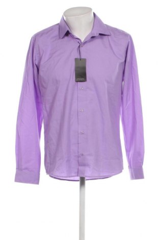 Ανδρικό πουκάμισο, Μέγεθος L, Χρώμα Βιολετί, Τιμή 7,12 €