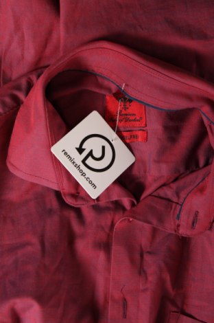 Herrenhemd, Größe M, Farbe Rot, Preis 5,05 €