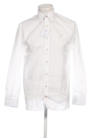 Мъжка риза, Размер M, Цвят Бял, Цена 17,60 лв.