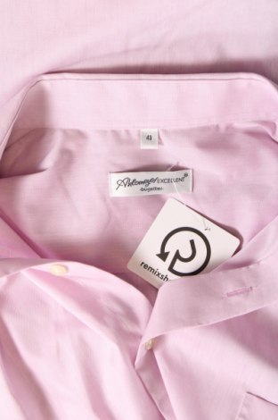 Herrenhemd Ahlemeyer, Größe XL, Farbe Rosa, Preis 7,24 €