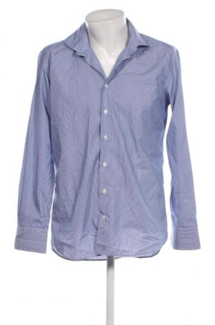 Ανδρικό πουκάμισο Albatros, Μέγεθος L, Χρώμα Μπλέ, Τιμή 5,94 €