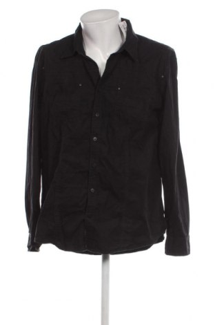 Мъжка риза Angelo Litrico, Размер XXL, Цвят Черен, Цена 17,40 лв.
