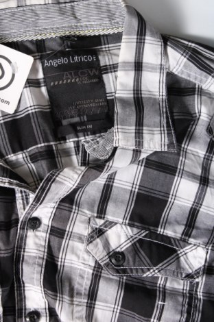 Мъжка риза Angelo Litrico, Размер M, Цвят Многоцветен, Цена 10,15 лв.