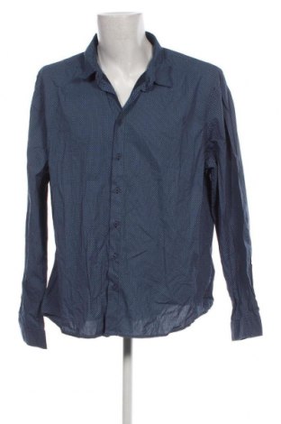 Herrenhemd Angelo Litrico, Größe 3XL, Farbe Blau, Preis 11,10 €