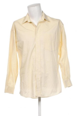 Мъжка риза Angelo Litrico, Размер M, Цвят Жълт, Цена 10,15 лв.