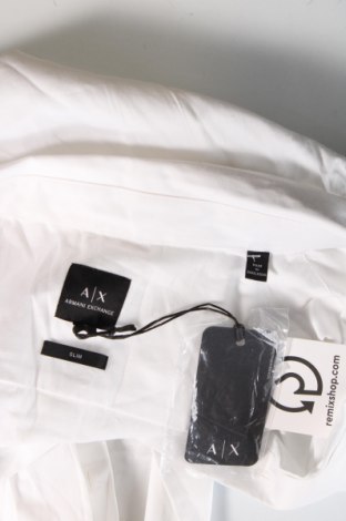Ανδρικό πουκάμισο Armani Exchange, Μέγεθος L, Χρώμα Λευκό, Τιμή 82,99 €